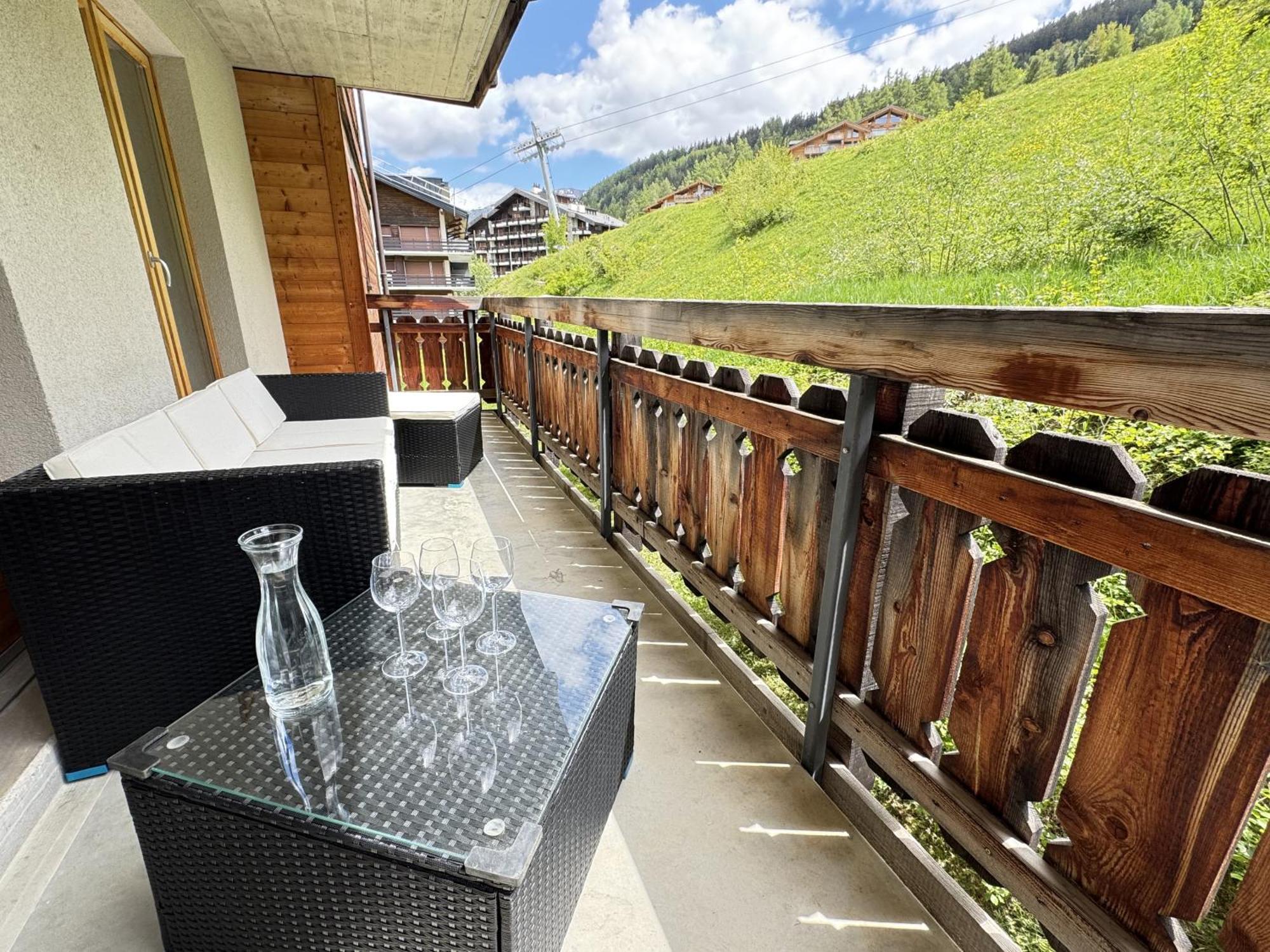 Pracondu OUTDOOR&FUN appartement 1 chambre avec balcon by Alpvision Résidences Nendaz Extérieur photo